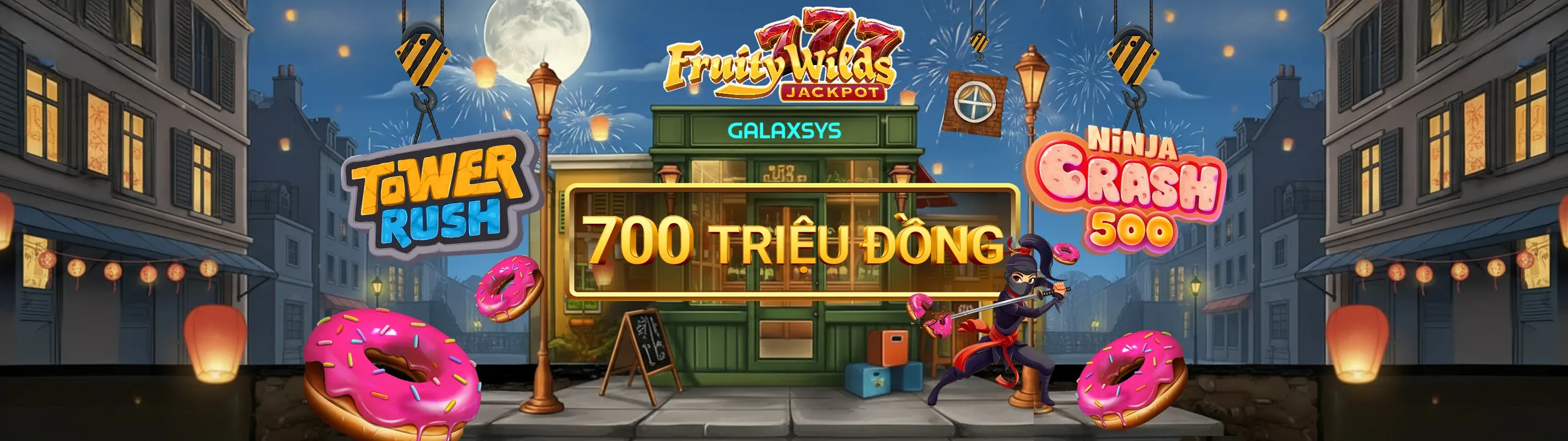 Kho trò chơi đa dạng từ cá cược thể thao, casino, bắn cá, nổ hũ, đá gà tại Cwin 05